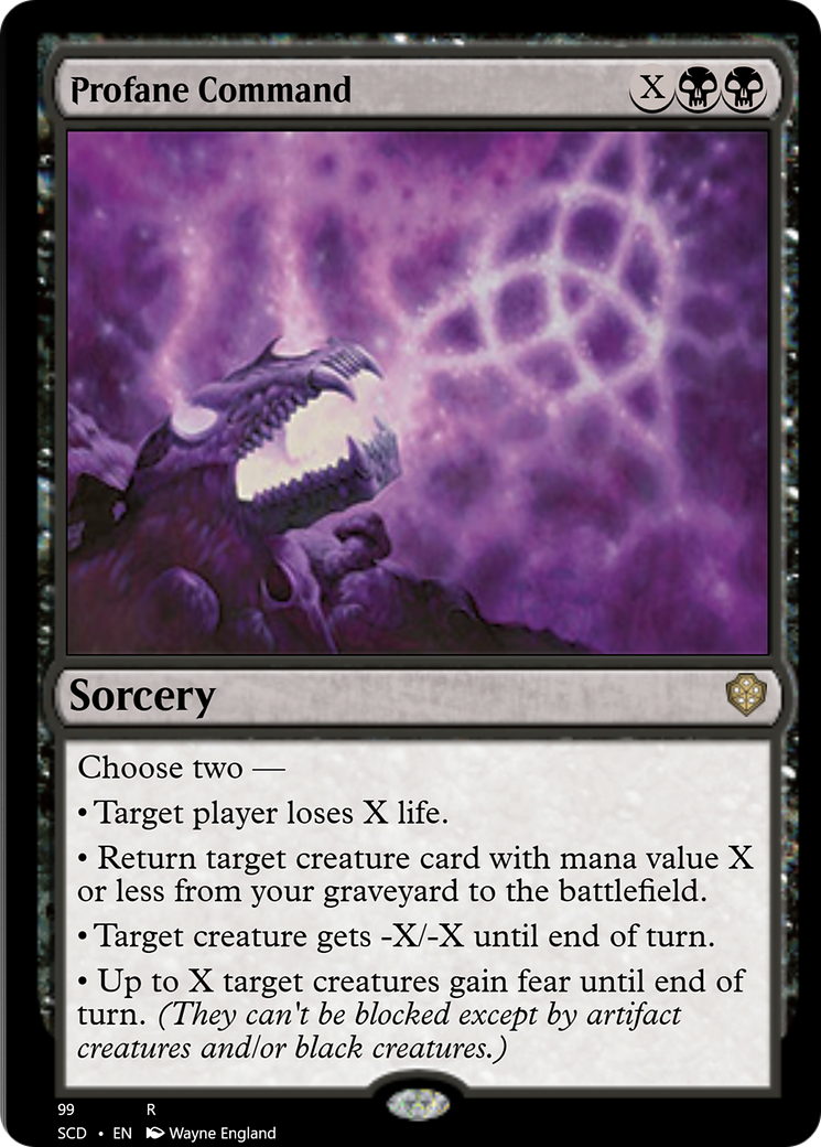 Profane Command [Starter Commander Decks] | The CG Realm