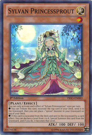 Sylvan Princessprout [PRIO-EN083] Super Rare | The CG Realm