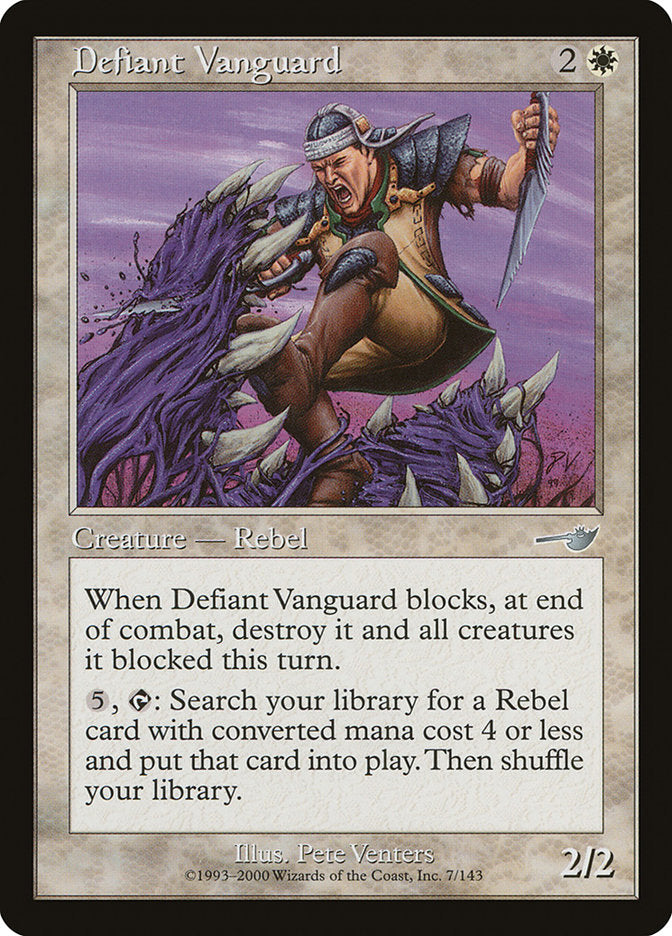 Defiant Vanguard [Nemesis] | The CG Realm