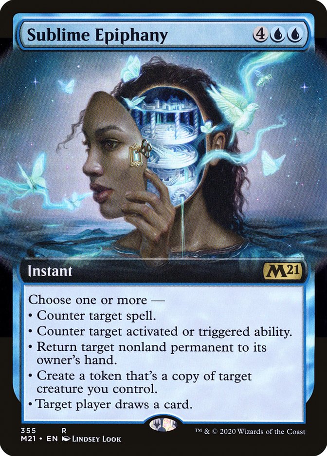 Sublime Epiphany (Extended Art) [Core Set 2021] | The CG Realm