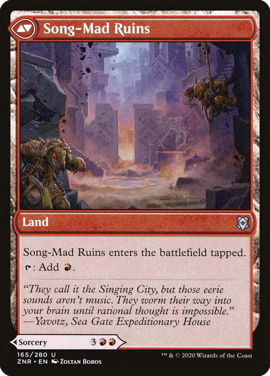 Song-Mad Treachery (ZNR-165) - Zendikar Rising