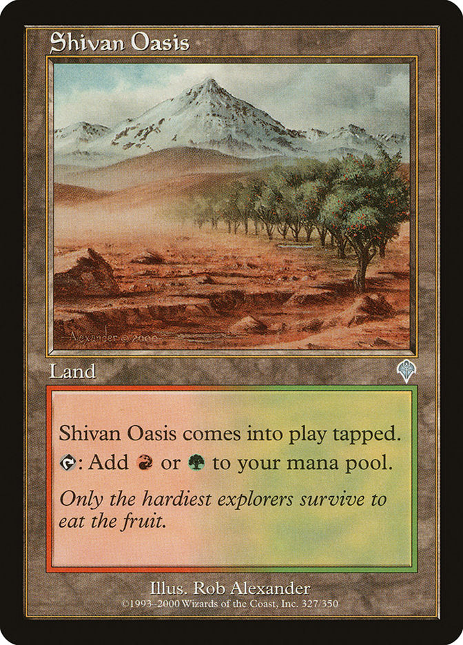 Shivan Oasis [Invasion] | The CG Realm