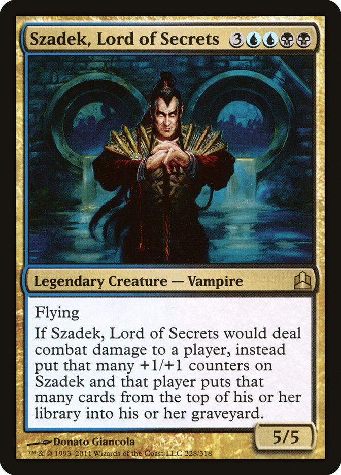 Szadek, Lord of Secrets [Commander 2011] | The CG Realm