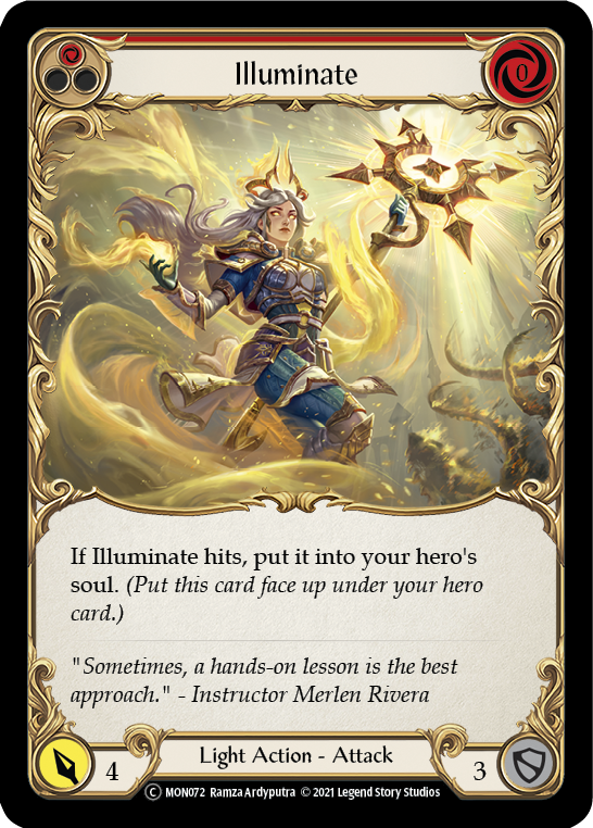 Illuminate (Red) [U-MON072] (Monarch Unlimited)  Unlimited Normal | The CG Realm