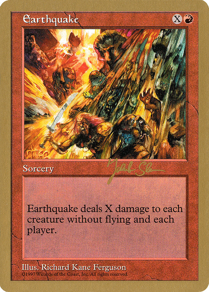 Earthquake (Jakub Slemr) [World Championship Decks 1997] | The CG Realm