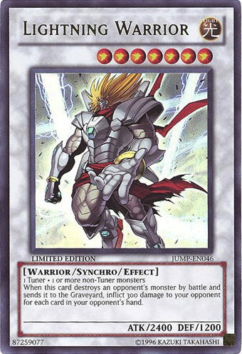 Lightning Warrior [JUMP-EN046] Ultra Rare | The CG Realm