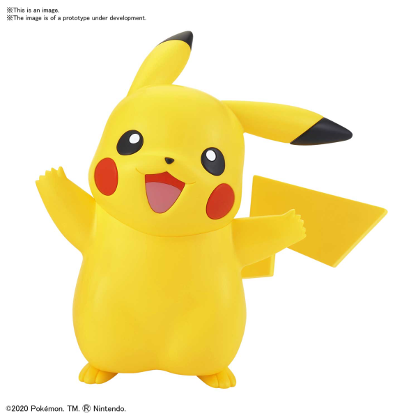 Pokemon Model Kit Quick!! 01 PIKACHU | The CG Realm