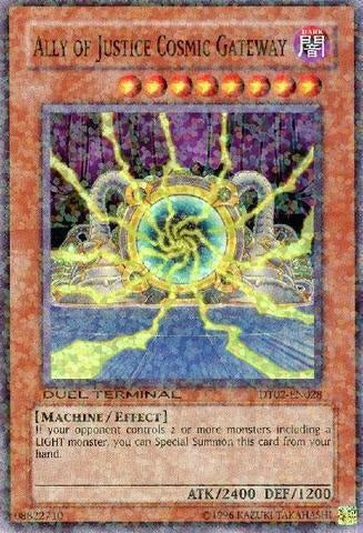 Ally of Justice Cosmic Gateway [DT02-EN028] Super Rare | The CG Realm