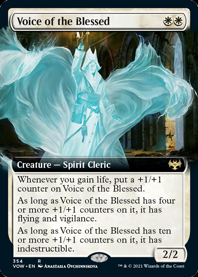 Voice of the Blessed (Extended Art) [Innistrad: Crimson Vow] | The CG Realm