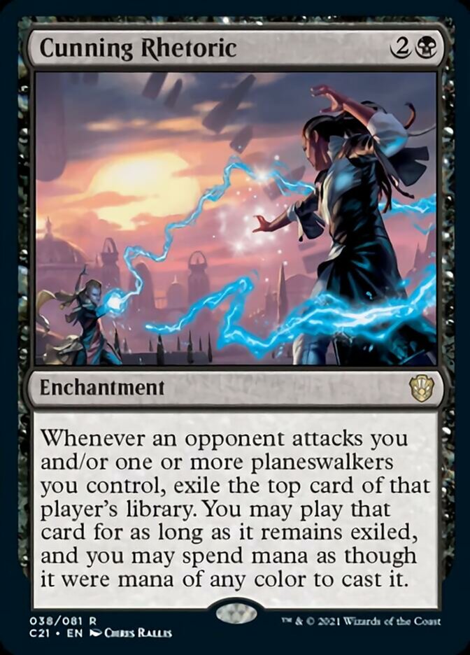Cunning Rhetoric [Commander 2021] | The CG Realm