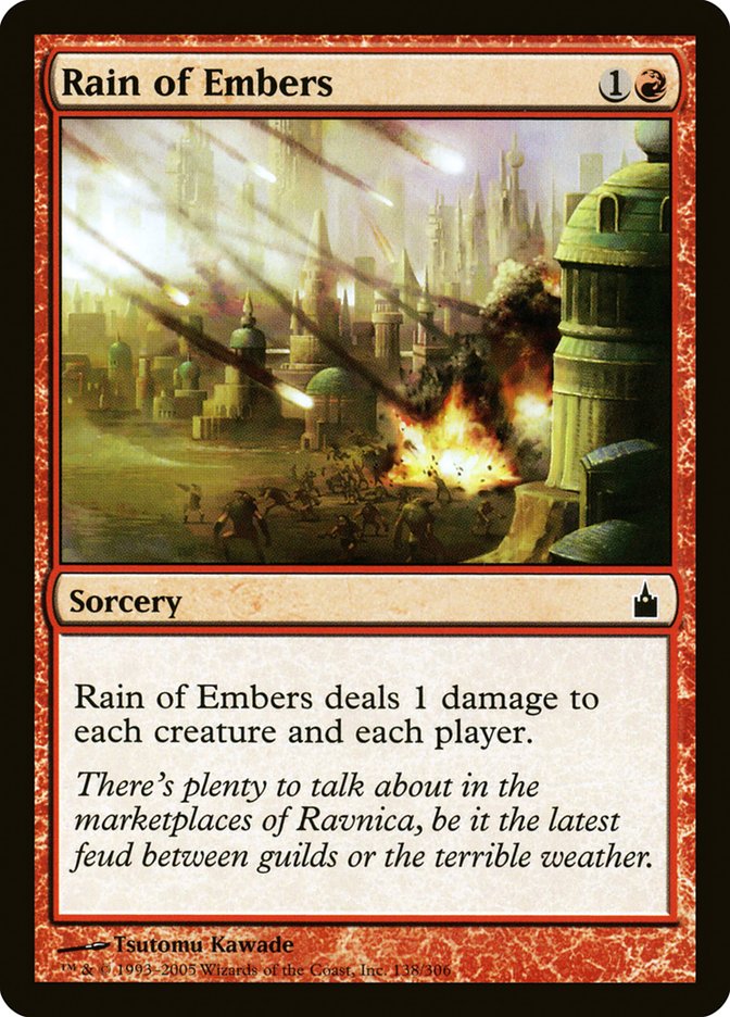 Rain of Embers [Ravnica: City of Guilds] | The CG Realm