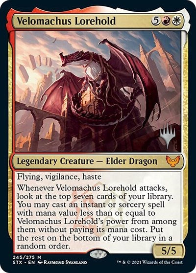 Velomachus Lorehold (Promo Pack) [Strixhaven: School of Mages Promos] | The CG Realm
