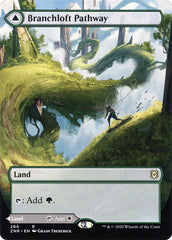 Branchloft Pathway // Boulderloft Pathway (Borderless Alternate Art) [Zendikar Rising] | The CG Realm