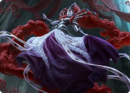 Olivia, Crimson Bride Art Card [Innistrad: Crimson Vow Art Series] | The CG Realm