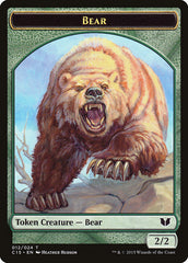 Bear // Spider Double-Sided Token [Commander 2015 Tokens] | The CG Realm