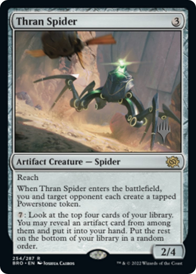 Thran Spider (Promo Pack) [The Brothers' War Promos] | The CG Realm