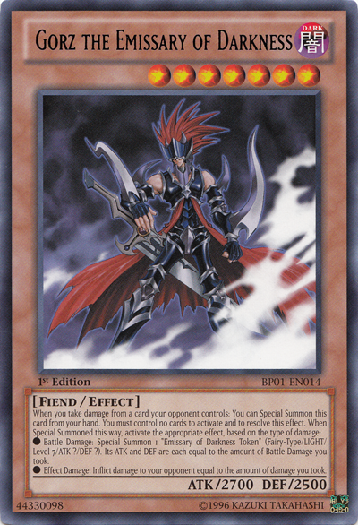 Gorz the Emissary of Darkness [BP01-EN014] Rare | The CG Realm