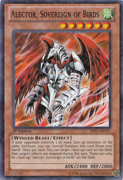Alector, Sovereign of Birds [BP01-EN153] Starfoil Rare | The CG Realm