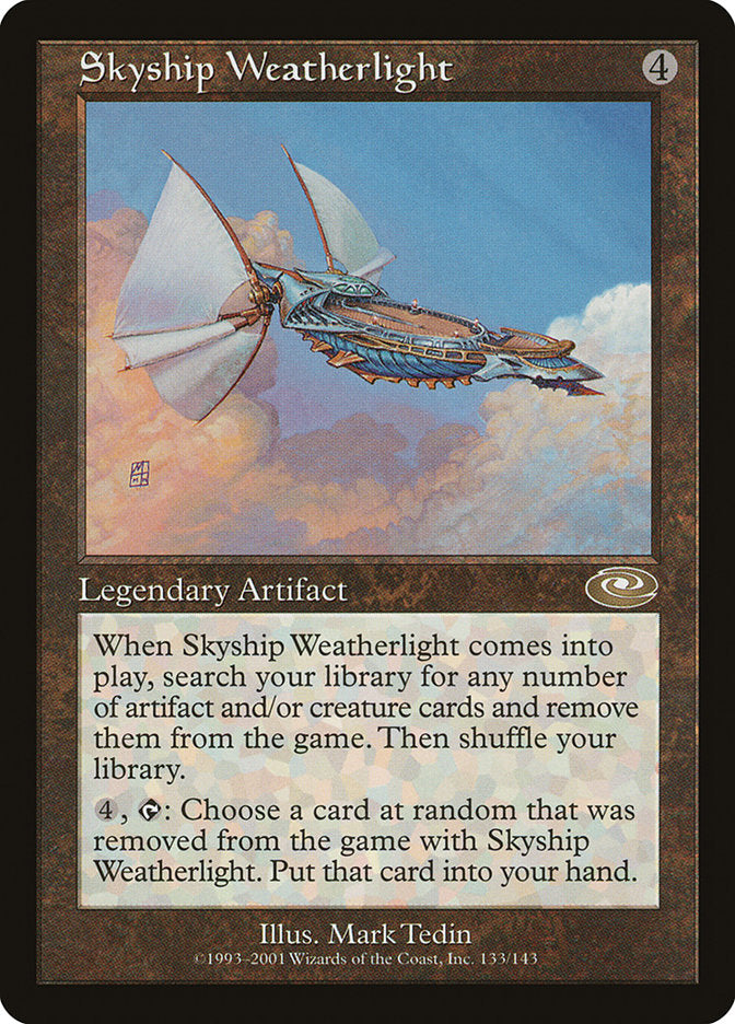 Skyship Weatherlight (Mark Tedin) [Planeshift] | The CG Realm