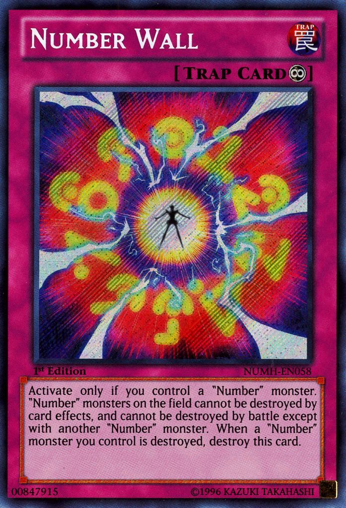 Number Wall [NUMH-EN058] Secret Rare | The CG Realm