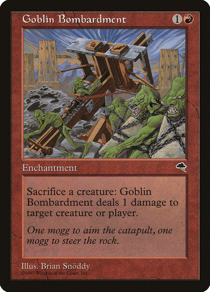 Goblin Bombardment [Tempest] | The CG Realm