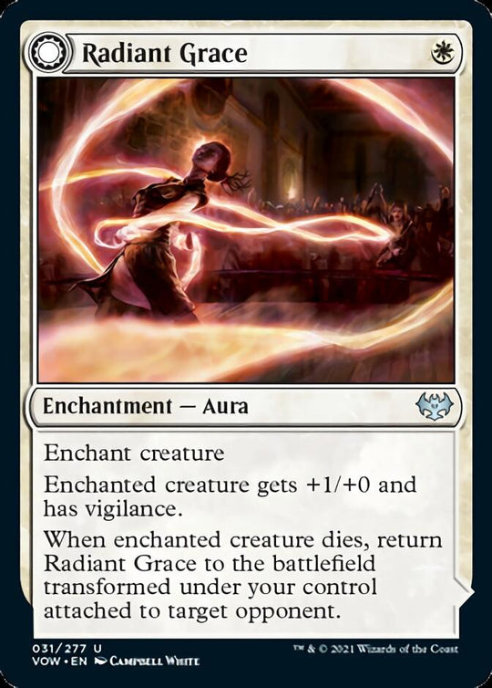 Radiant Grace (VOW-031) - Innistrad: Crimson Vow: (Double Faced Transform)