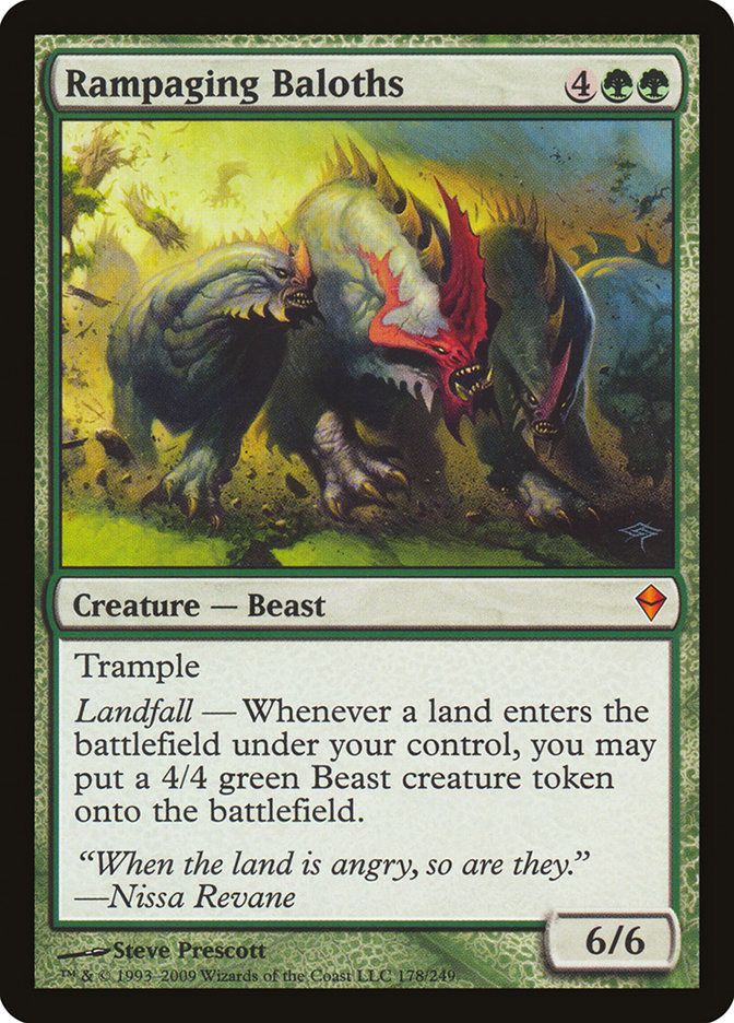 Rampaging Baloths [Zendikar] | The CG Realm