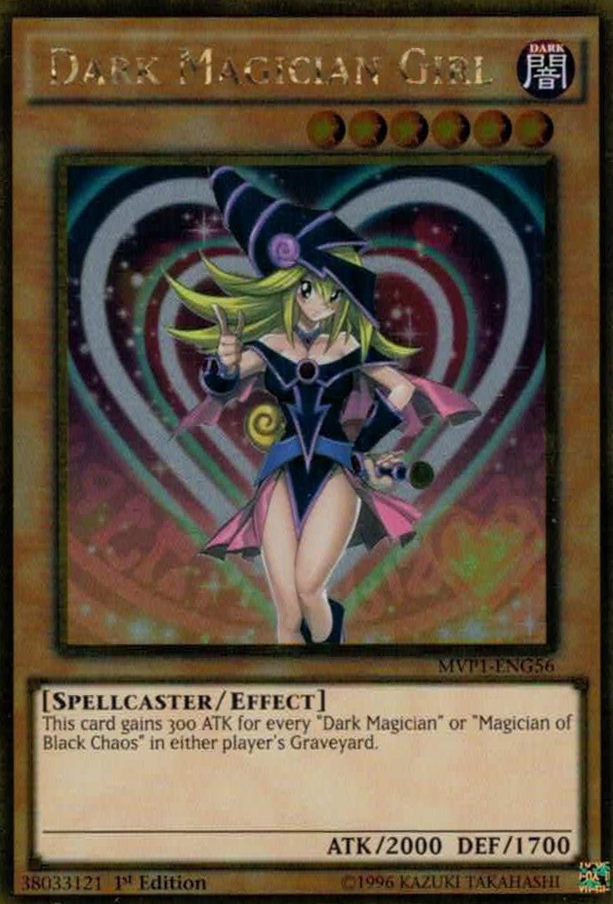 Dark Magician Girl [MVP1-ENG56] Gold Rare | The CG Realm