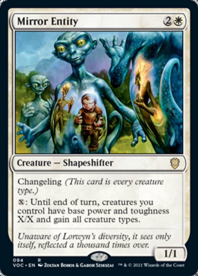 Mirror Entity [Innistrad: Crimson Vow Commander] | The CG Realm
