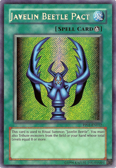 Javelin Beetle Pact [PP01-EN012] Secret Rare | The CG Realm