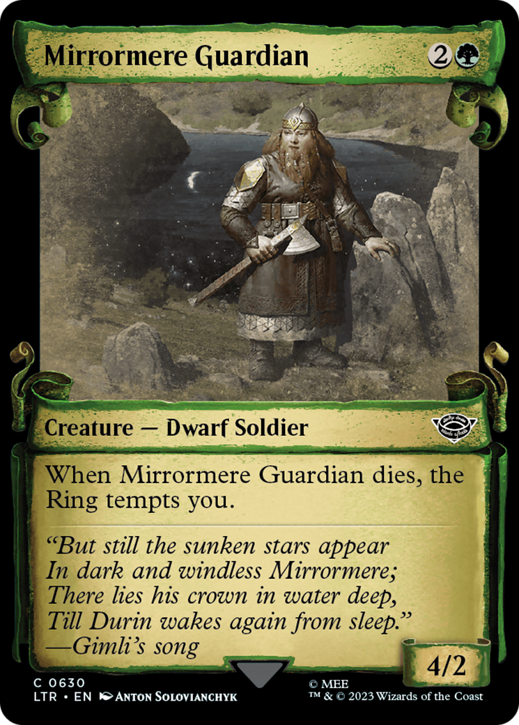 Mirrormere Guardian [The Lord of the Rings: Tales of Middle-Earth Showcase Scrolls] | The CG Realm