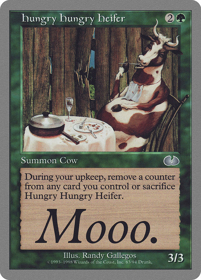Hungry Hungry Heifer [Unglued] | The CG Realm