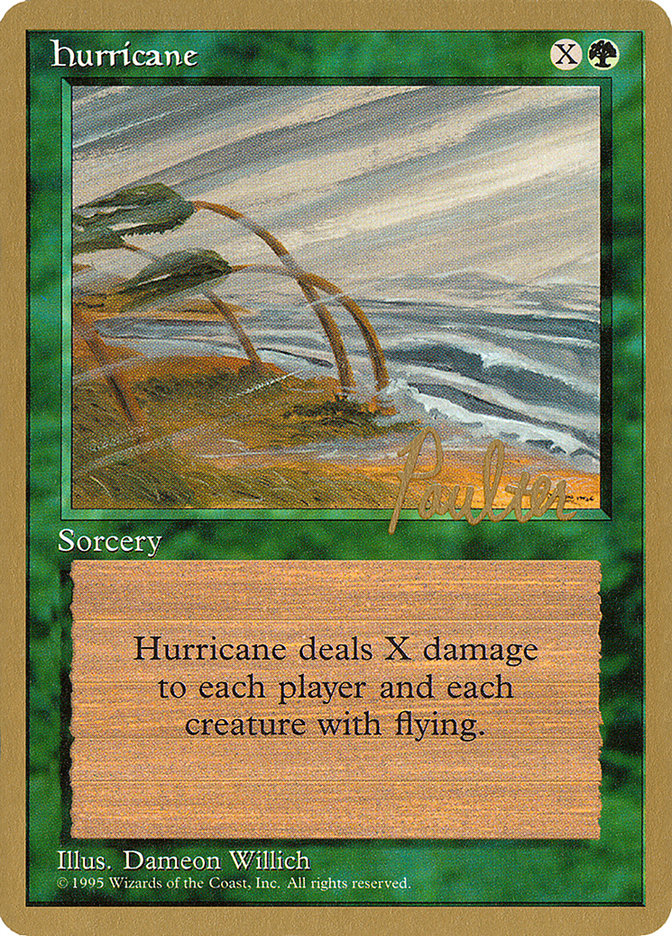 Hurricane (Preston Poulter) [Pro Tour Collector Set] | The CG Realm