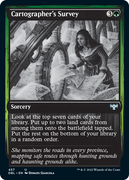 Cartographer's Survey [Innistrad: Double Feature] | The CG Realm