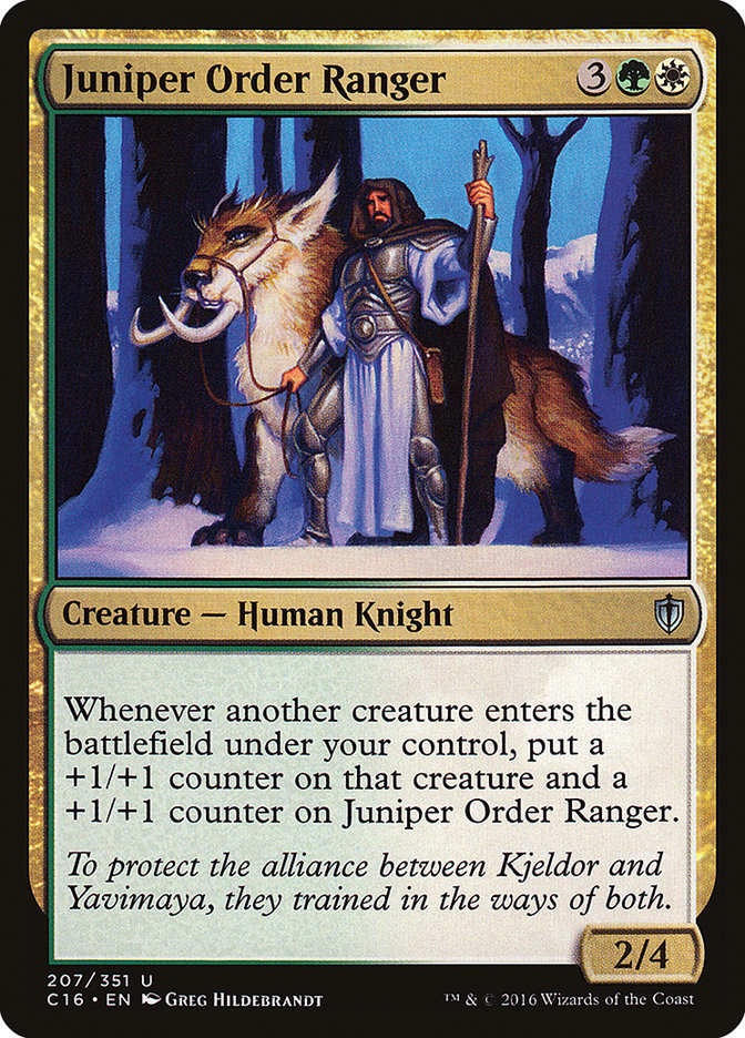 Juniper Order Ranger [Commander 2016] | The CG Realm