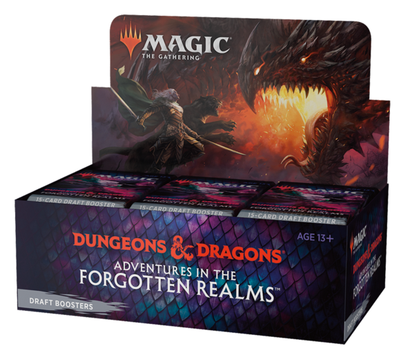MTG ADV FORGOTTEN REALMS DRAFT BOOSTER Pack (Release Date:  2021-07-23) | The CG Realm