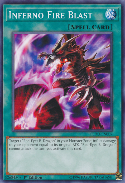 Inferno Fire Blast [LEDU-EN007] Common | The CG Realm