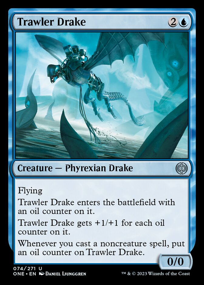 Trawler Drake [Phyrexia: All Will Be One] | The CG Realm