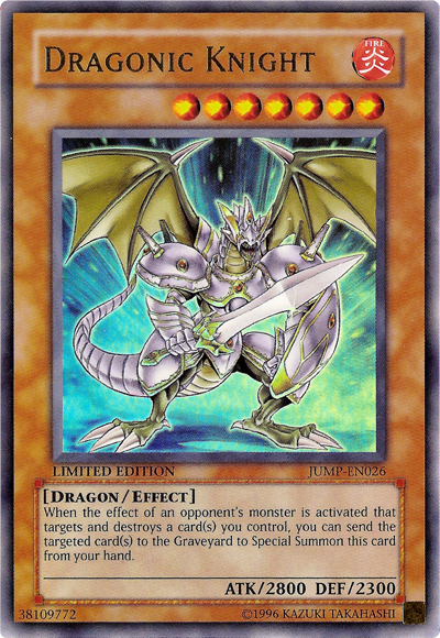Dragonic Knight [JUMP-EN026] Ultra Rare | The CG Realm