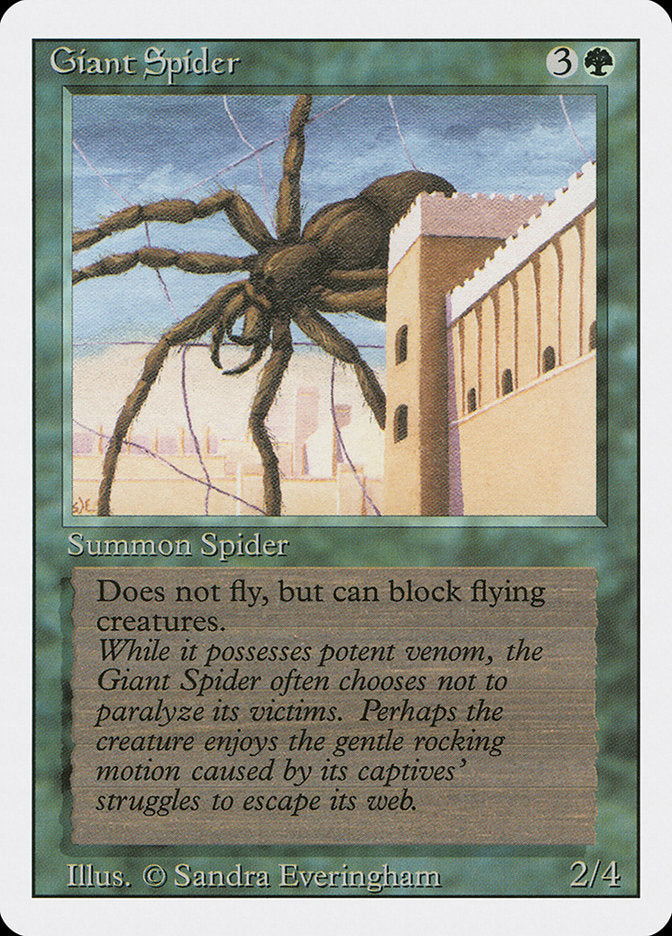 Giant Spider [Revised Edition] | The CG Realm