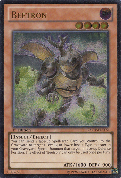 Beetron [GAOV-EN092] Ultimate Rare | The CG Realm