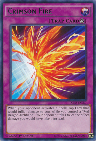 Crimson Fire [LC5D-EN080] Rare | The CG Realm