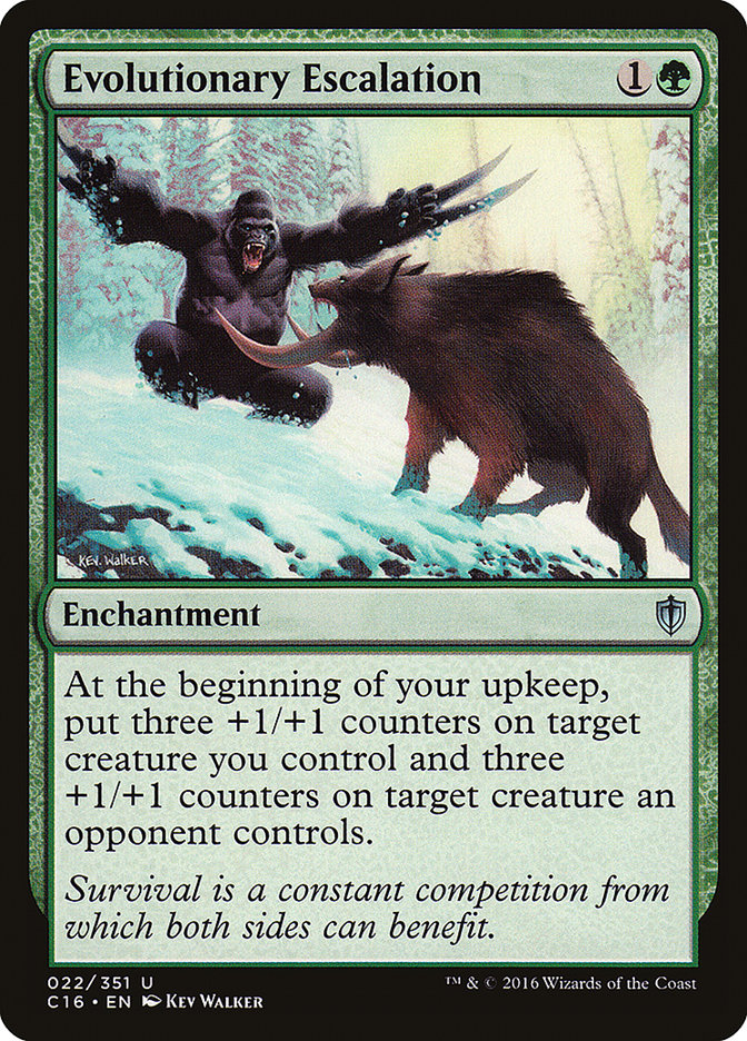 Evolutionary Escalation [Commander 2016] | The CG Realm