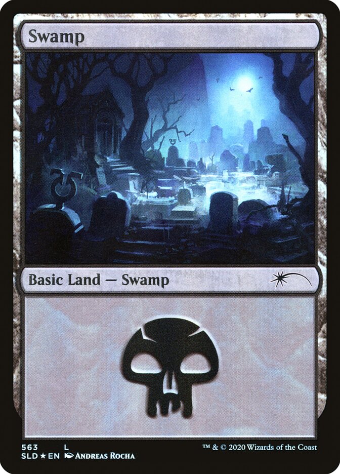 Swamp (Spooky) (563) [Secret Lair Drop Promos] | The CG Realm