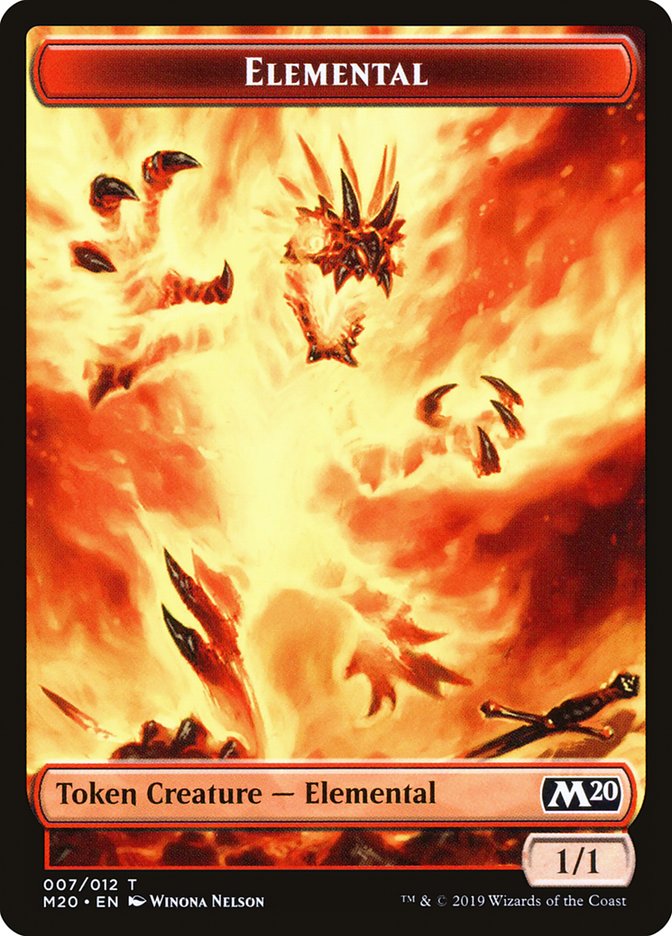 Elemental Token [Core Set 2020 Tokens] | The CG Realm