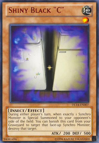 Shiny Black "C" (Red) [DL14-EN007] Rare | The CG Realm