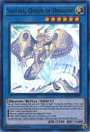 Saffira, Queen of Dragons [MP15-EN095] Ultra Rare | The CG Realm