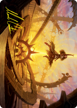 Katilda's Rising Dawn Art Card (Gold-Stamped Signature) [Innistrad: Crimson Vow Art Series] | The CG Realm