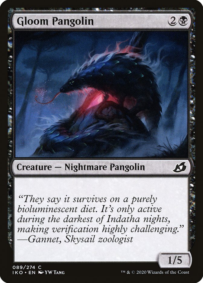 Gloom Pangolin [Ikoria: Lair of Behemoths] | The CG Realm