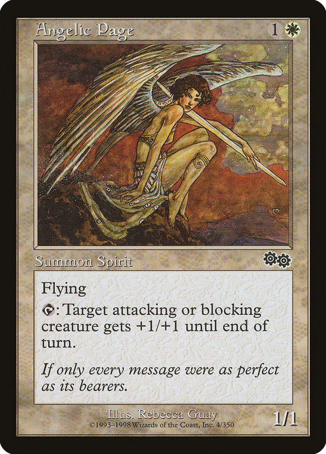 Angelic Page [Urza's Saga] | The CG Realm